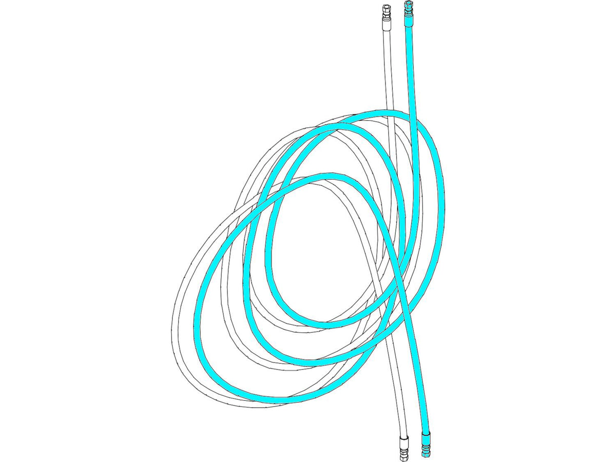 Hydraulic Hose - 12' 1801221 | Donovan  | American Tarping