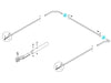 Steel Crossbar Rubber Bumper 0311-862260 | Aero Industries | American Tarping