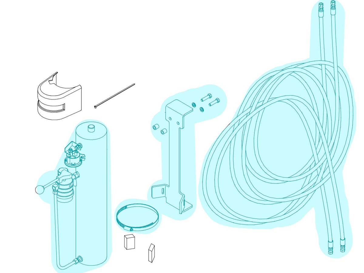 Hydraulic Pump Assembly 1801626 | Donovan  | American Tarping