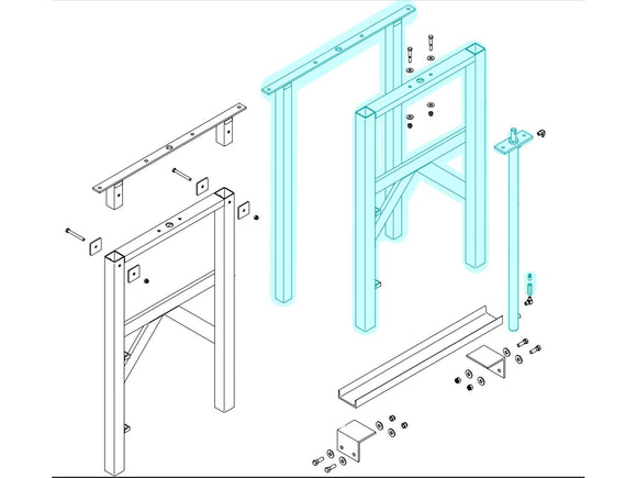 Base Assembly - Quick-Flip™ III 1801622 | Donovan  | American Tarping
