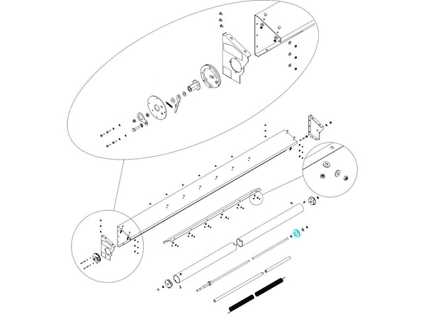 Spring Tube Catch 1121328 | Donovan  | American Tarping