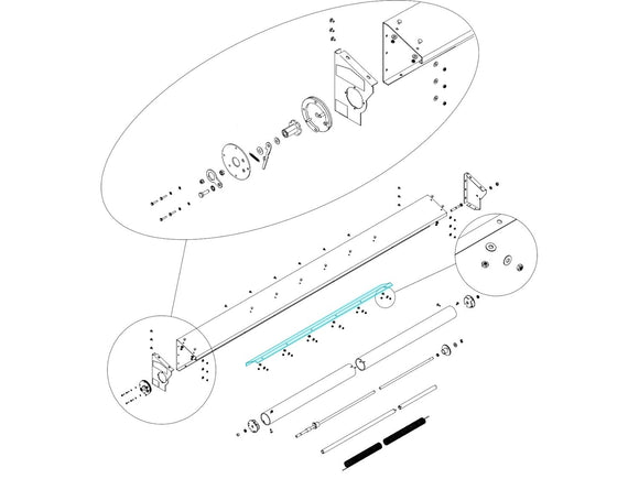 Tarp Housing Shield Brace 1121321 | Donovan  | American Tarping