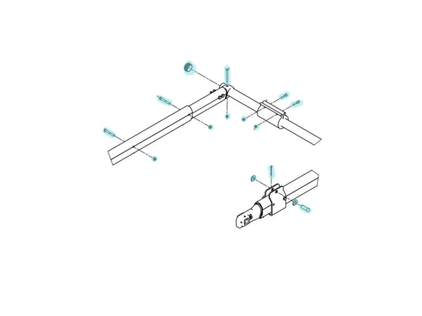 Hardware Kit. EasyCover 10-Spring 0311-960107 | Aero Industries | American Tarping