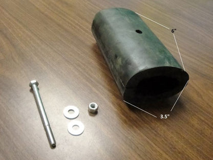 6" Rubber Tarp Stop for Donovan Bullet 1800679 | American Tarping