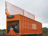 Sidewinder Side-Flip Replacement Tarp, Black Grid 1809712 Trailer | Donovan Tarps | American Tarping