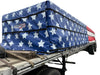 Freedom Series Stars & Stripes Flatbed Tarps (2-Piece Set) Front | United Tarps | American Tarping