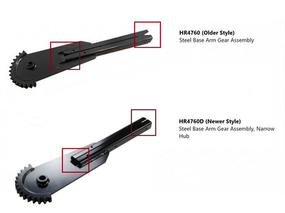 Rack 'N Pinion Hi Roller Base Arm Gear Assembly HR4760 HR4760D | Pioneer Coverall | American Tarping