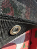 12' x 26' Premium Mesh Turbo Tarps Hand/Throw Tarp Close Up | United Tarps