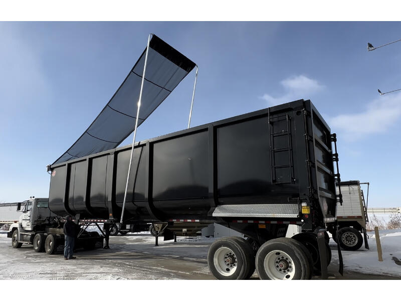 electric tarp Xtreme Electric Flip Tarp Dump Trailer Tarp System (up to 50')