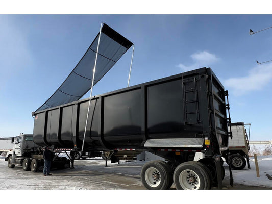 Xtreme Electric Flip Tarp Dump Trailer Tarp Systems | Sioux City Tarp | American Tarping