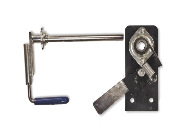 Cab Level Crank Handle w/ Ratchet & Mounting Plate 15506 | US Tarp | American Tarping