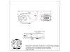 Enclosed 3 spring pivot housing assembly 501-2205 (Passenger Outside / Driver Inside) | Pulltarps