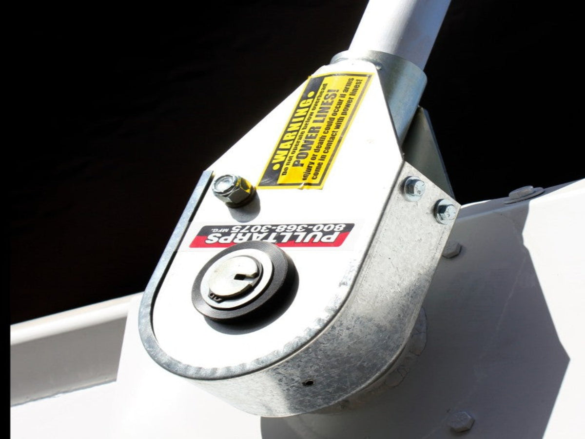 Enclosed 3 spring pivot high mount housing assembly 501-2205 | Pulltarps | American Tarping