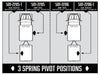 Enclosed 3 spring pivot high mount housing assembly (501-2205) -- Pulltarps | American Tarping