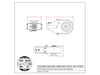 Enclosed 3 spring pivot high mount housing assembly (501-2206) Pulltarps | American Tarping