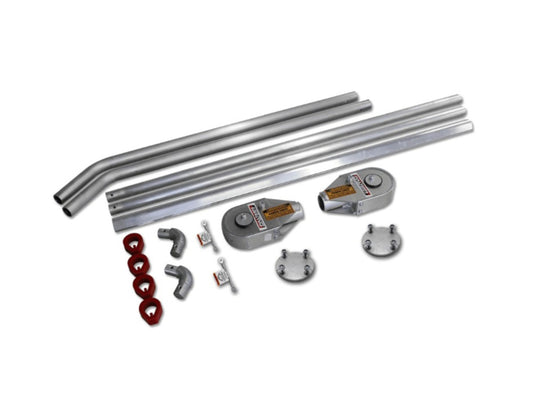 40' Single spring aluminum arm kit w/ bent upper arm 501-1765 | Pulltarps | American Tarping