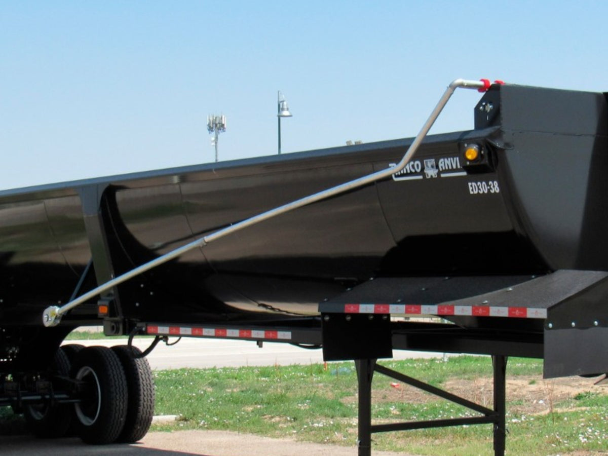 40' Single spring aluminum arm kit w/ bent upper arm - Pulltarps - American Tarping