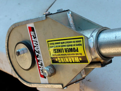 Weld on mounting-plate assembly with studs (501-2237) | Pulltarps | American Tarping