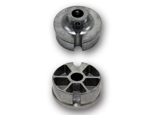 Cast aluminum end cap for roller tubes (501-9915) | Pulltarps | American Tarping