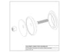 Single pivot bushing kit (501-1181) | Pulltarps | American Tarping