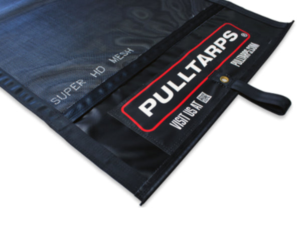 Super Heavy Duty Mesh Tarps (Semi-Automatic) | Pulltarps | American Tarping