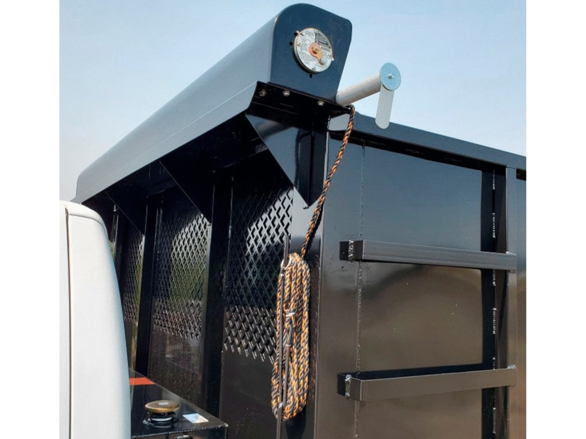 SuperShield 9500M Semi Automatic Pull Tarp System | Pulltarps | American Tarping