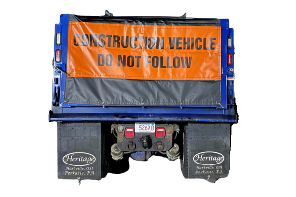 7'x 50" Asphalt Tailgate Protector | United Tarps | American Tarping