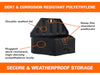 Truck Tool Box, Trailer Black Poly Trailer Tongue Truck Box 1701680 Description | Buyers Products