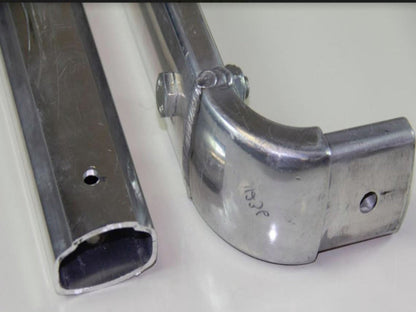 Tarp Side Arm w/ Elbow (Aluminum, 98") 11236 | US Tarp | American Tarping