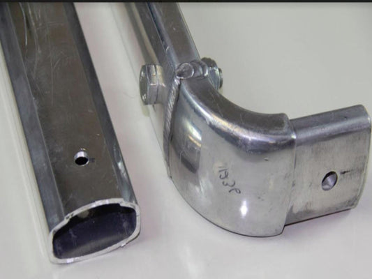 Tarp Side Arm w/ Elbow (Aluminum, 98") 11236 | US Tarp | American Tarping