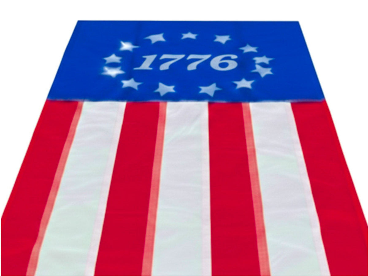 America 1776 Anniversary Vinyl Asphalt or Mesh Tarp | United Tarps | American