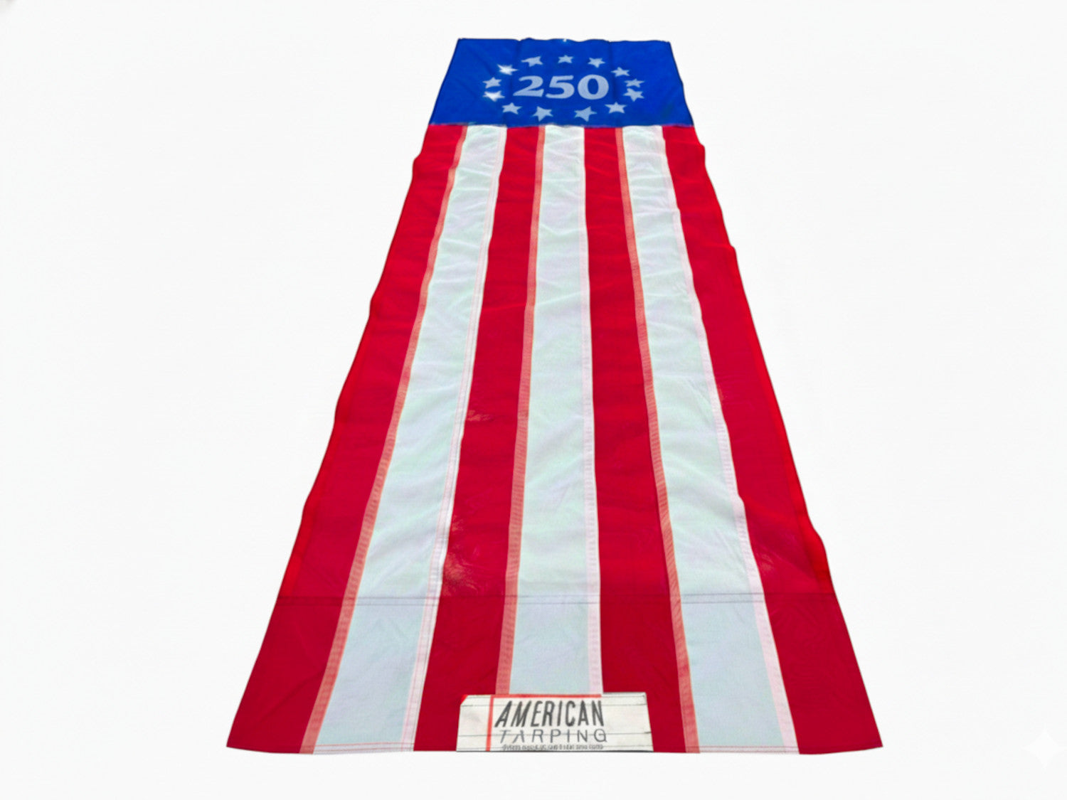 America 250th Anniversary HD Mesh Dump Truck Tarp | United Tarps