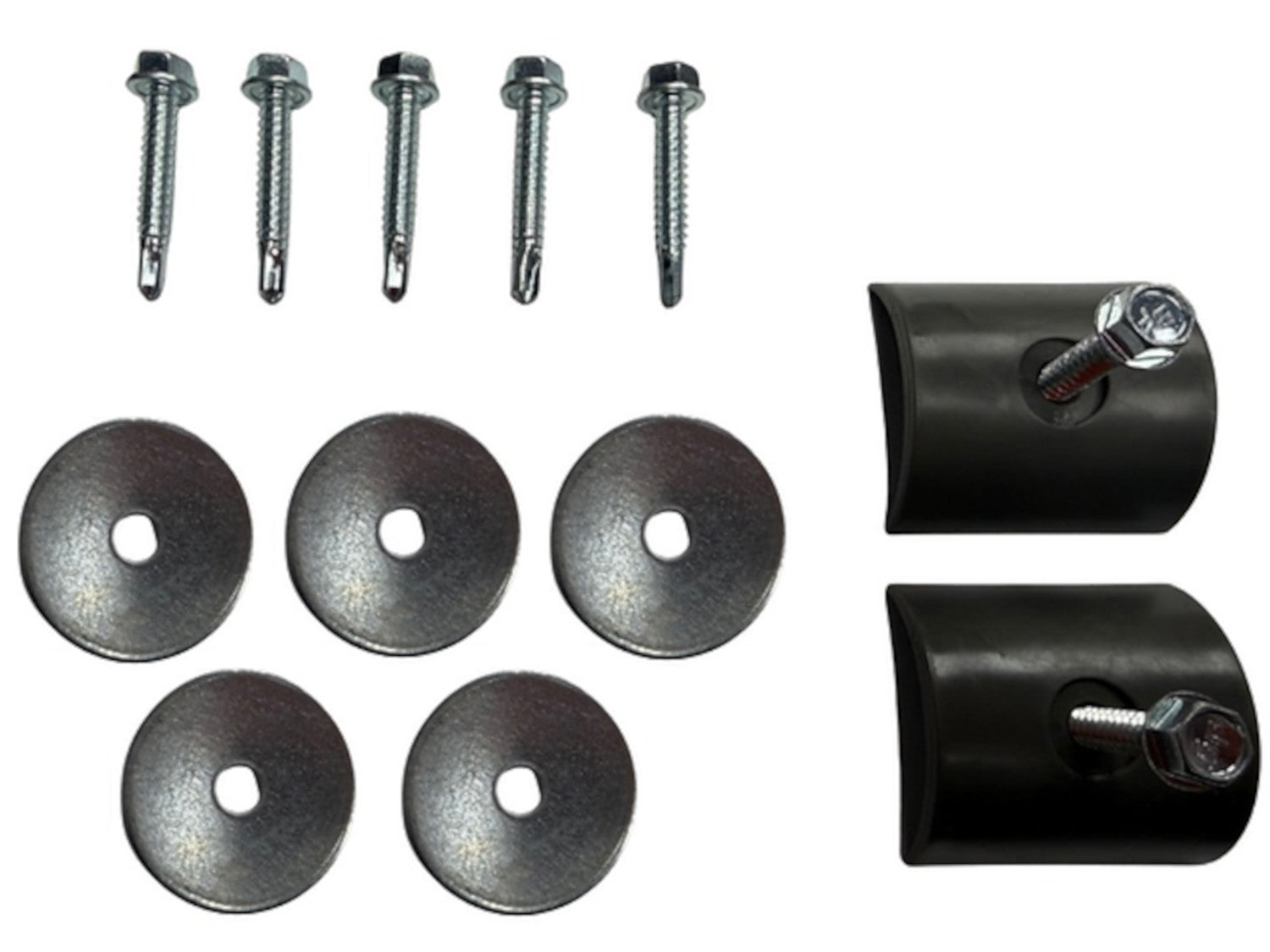 Tarp Mounting Hardware Kit with Tarp Clamps
