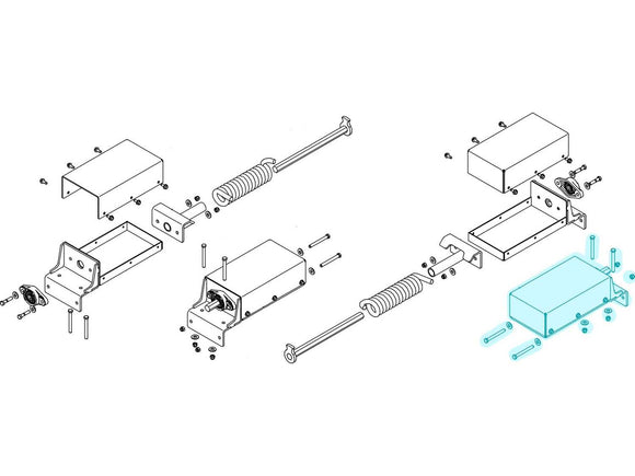 Bridge Mount Spring Assembly - Pass. Side 1808664 | Donovan  | American Tarping