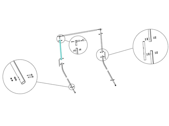 Alum Upper Return Arm - 50