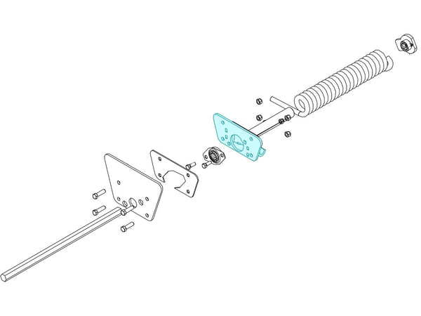 Retention Plate Weldment 1800962 | Donovan  | American Tarping