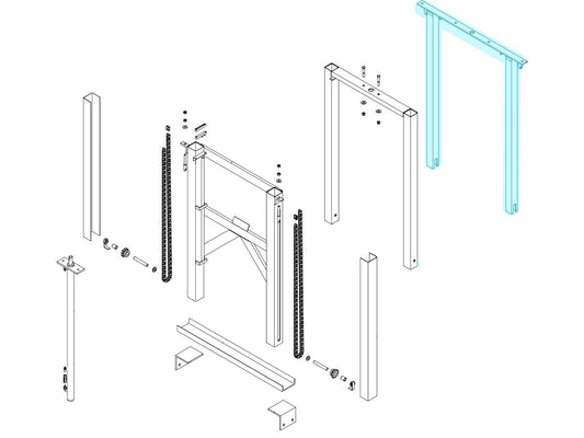Weldment - 1st Stage 1801215 | Donovan  | American Tarping
