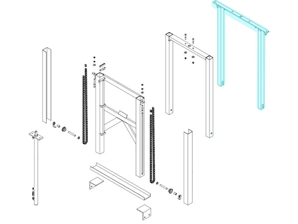 Weldment - 1st Stage 1801215 | Donovan  | American Tarping