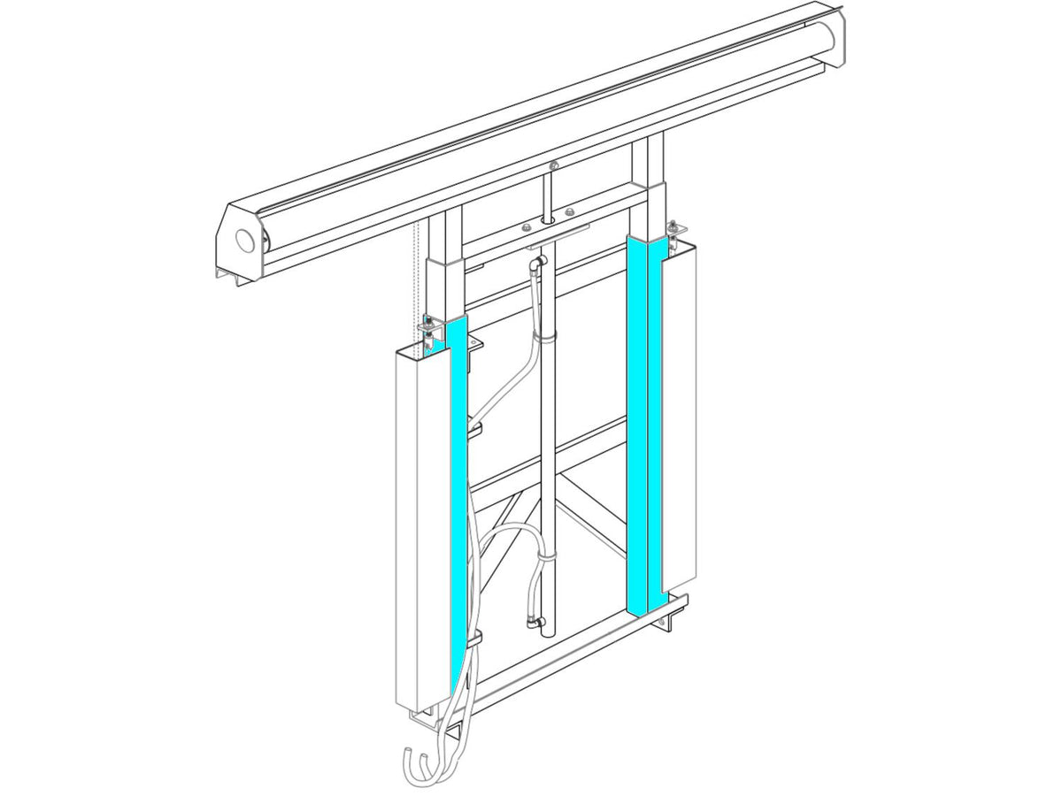 Alum Leg Assembly - Outer 1800382 | Donovan  | American Tarping