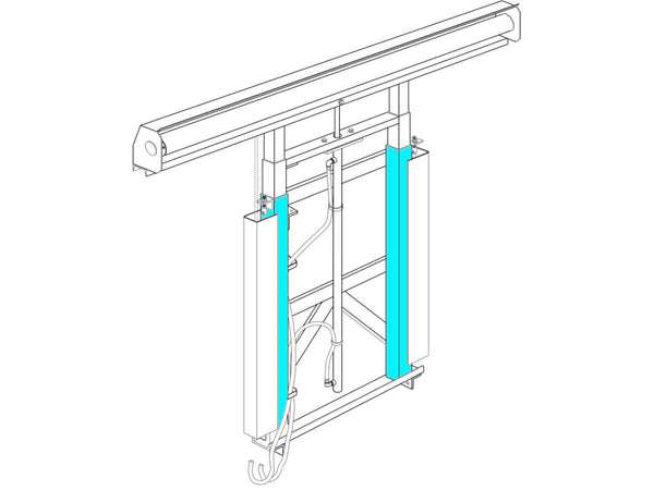 Alum Leg Assembly - Outer 1800382 | Donovan  | American Tarping