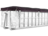 Belt & Ratchet Roll-Off Container Tarps (18oz Vinyl) | Donovan Tarps | American Tarping