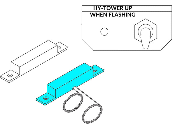Single Magnet Sensor w/ Wire - 4" 1801357 | Donovan  | American Tarping