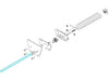 Spring Hex Shaft - 22-1/2" 1810388 | Donovan  | American Tarping