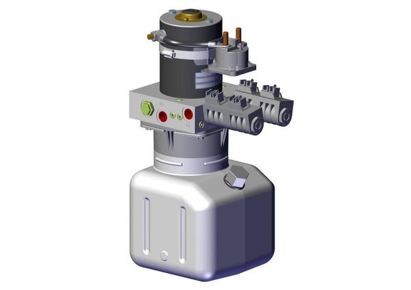 Hydraulic Power Unit, 12V, 2 Valve 39616 | Roll-Rite | American Tarping
