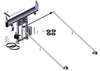 DC402, SD Dual Stage Tower, 6 Spring Top Mount Pivot, Wide Bow Set 69402 | Roll-Rite | American Tarping