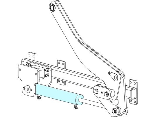 Hydraulic Cylinder - 2-1/2" x 15-1/4" 1800205 | Donovan  | American Tarping