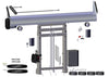 Tower Assembly, Super Duty Dual Stage Tower w/Single Valve Pump & Control Box 103639 | Roll-Rite | American Tarping