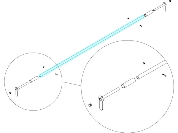 Pull-Bar - 104" 1121350 | Donovan  | American Tarping