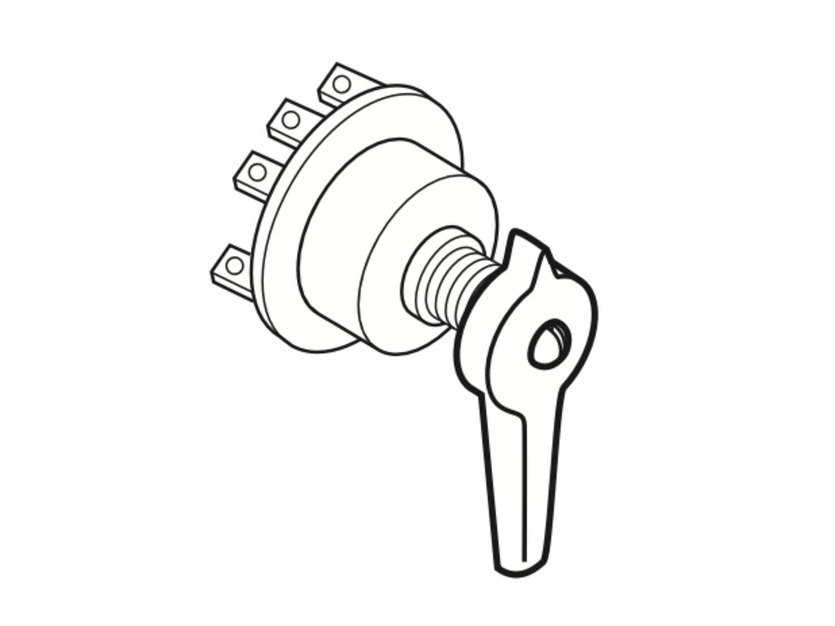 Rotary Switch Only 0755-623456 | Aero Industries | American Tarping