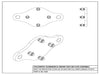 Aluminum EZ-Mount Bolt-On Plate Assembly with studs (501-2235) | Pulltarps | American Tarping
